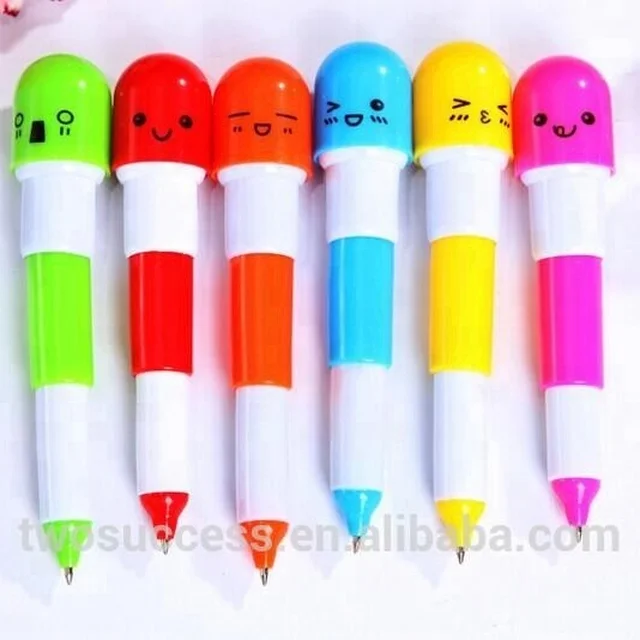 for promotion gift cute kawaii plastic love pill ballpoint pen