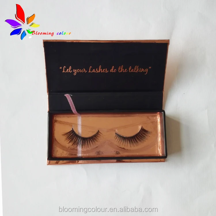 magnetic closure customized 3d mink eyelash packaging box