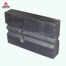 stone rock impact crusher spare parts casting blow bars