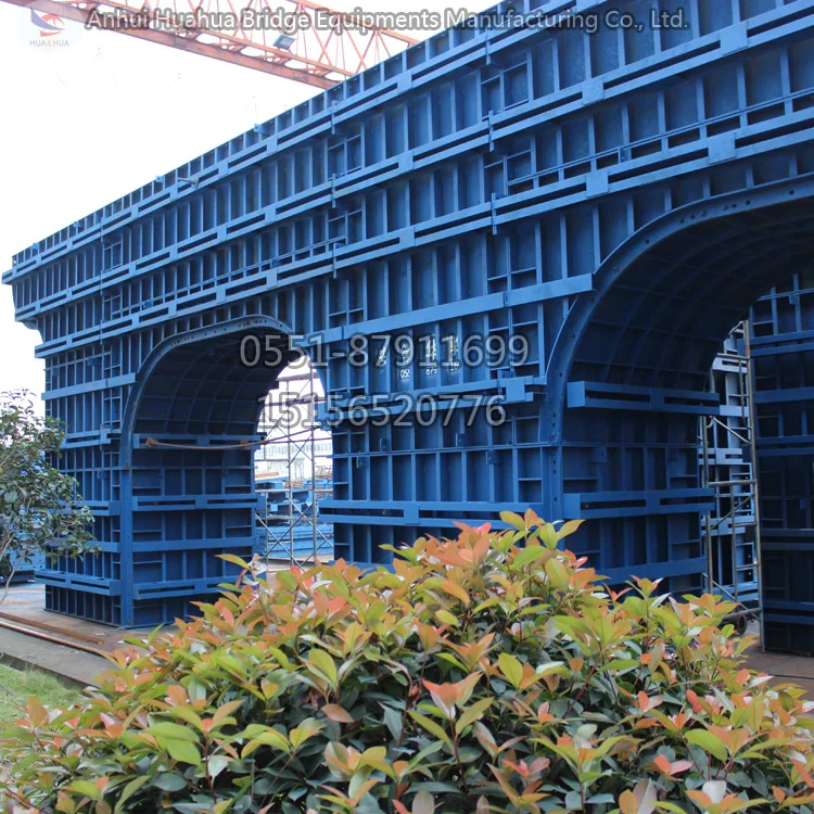 enterprise of steel formwork for concrete pier in bridge