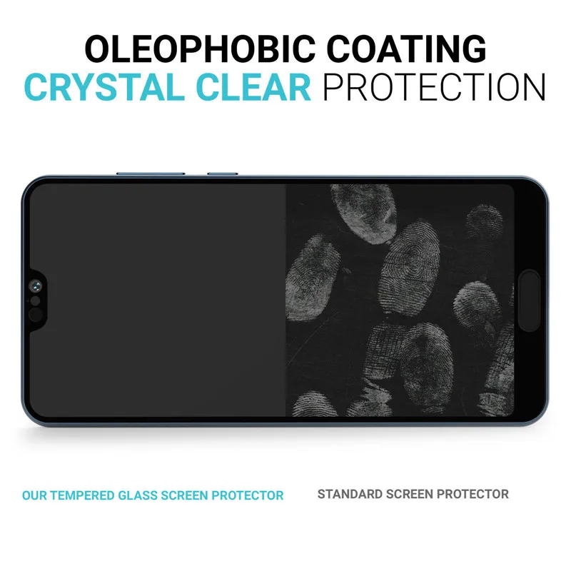 Premium 100% Protecci&oacute;n de vidrio templado para Huawei P20 Pro - ANKUX.COM