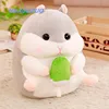 Italy stuffed and plush animal Down cotton hamster doll wholesale small gift items anime pillow