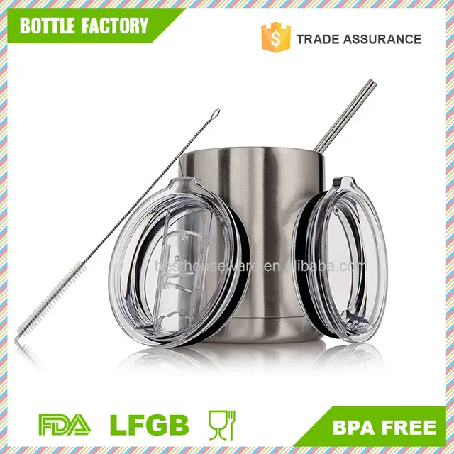 stainless steel double wall coffee mug vacuum insulated travel