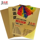 A4 label sheet Kraft Paper Self-Adhesive Stickers for inkjet / Laser Printer /Copier Matt Surface