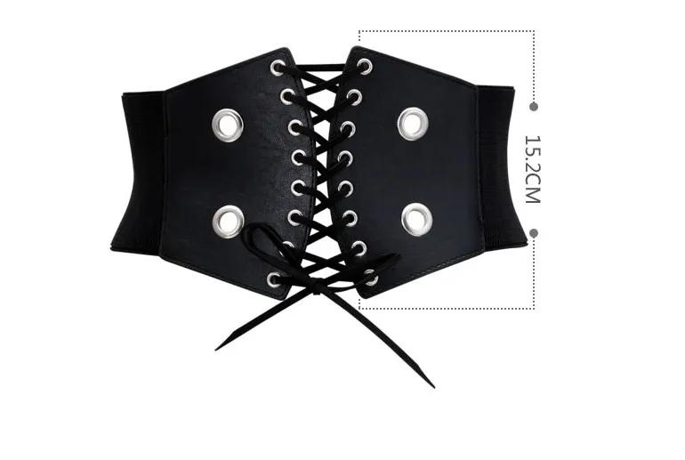 New Black Bow Fold Cummerbunds Female Woman Belt Zipper 