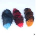 Fur manufacturers of Japanese animation ornaments hanging bag accessories wholesale 2016 new large grey fox's tail