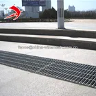 Steel grating factory / steel mesh grating / drainage channel stainless steel grating