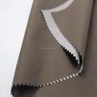 Hot Selling Polyester Ripple Pongee 300T Milky Coating Fabric For Garment