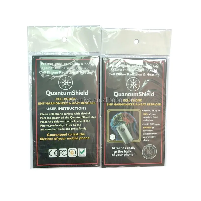 Energía escalar teléfono celular anti radiación etiqueta engomada - ANKUX.COM