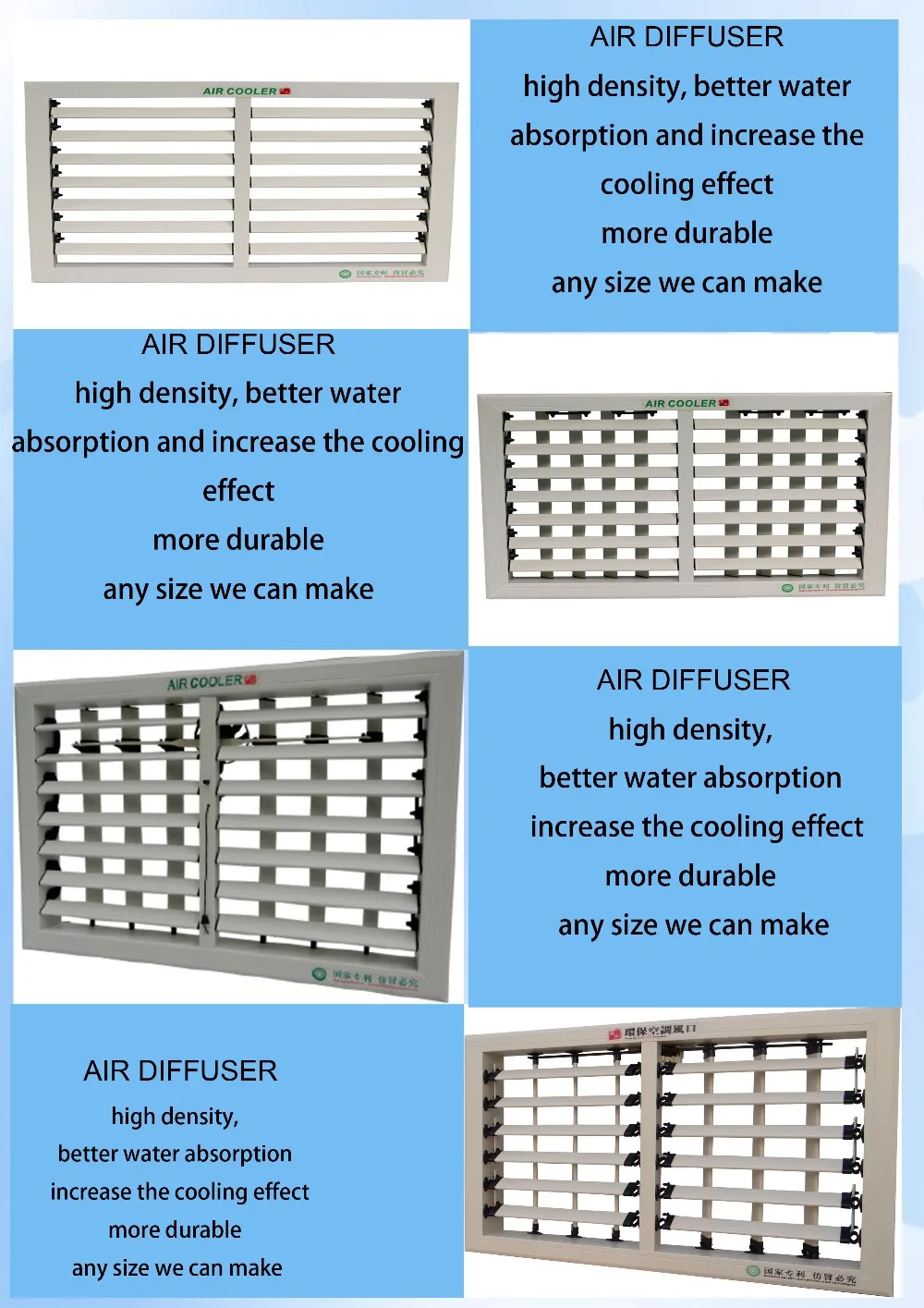 Desert Industrial Air Cooler, AOYCN, Solar - detail 8