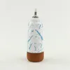 Delicate Ink design Dispenser Ceramic Olive Oil Vinegar Oil Season Bottle Leak-Proof