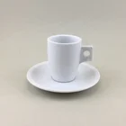Personalized mini ceramic tea cups porcelain espresso cup and saucer for vending