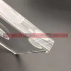 Custom Clear acrylic eyelash lash palette tile display table stand rack glue holder