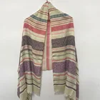 women jacquard articstic scarf with famous clan wind
