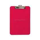 Professional manufacturer plastic clip board (with printing)