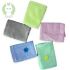 natural bamboo fiber face towel terry baby washcloth towels