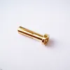 4mm 5mm customized brass gold plated mini banana plug connector pin factory price