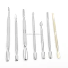 Cuticle Nail Art Pusher Spoon Remover Manicure Pedicure Cutter Cut Remove