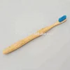 Round curved bamboo handle high costly fashion craft adults sharp bristle bamboo toothbrush