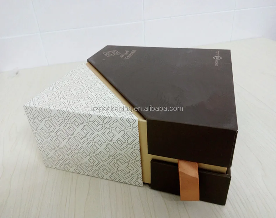 luxury rigid cardboard paper perfume box packaging