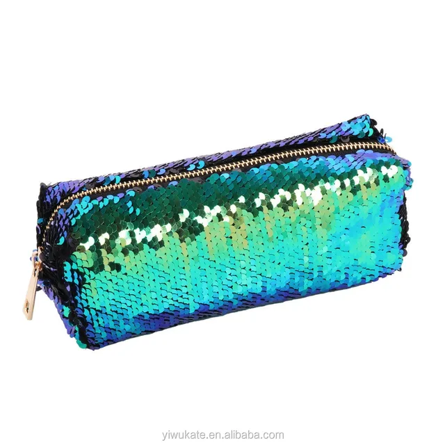 sequin pouch bag