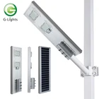 New design high guality ip65 outdoor all in one garden 50w 100w 150w 200w solar led street light