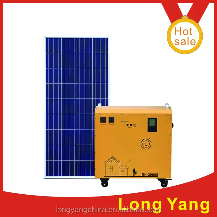  Solar System For Home,Pure Sine Wave System,Compact Solar Power System