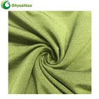 Eco Knit Jersey 4 Way Stretch Custom Bamboo Spandex Fabric For Sportswear