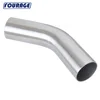 Automotive Parts 45 Degree Elbow Aluminum Bend tubes /Pipe Bending for Racing Car