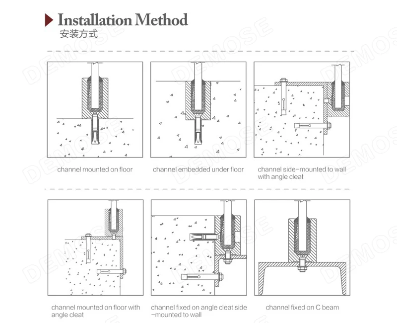 Curve Safety Tempered Glass With U Channel/u Profile Glass Balustrade