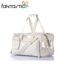 Airline approved deluxe portable soft-sided pet dog carrier travel bag