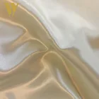 Wholesale cheap 100% polyester plain satin saree fabric for dress