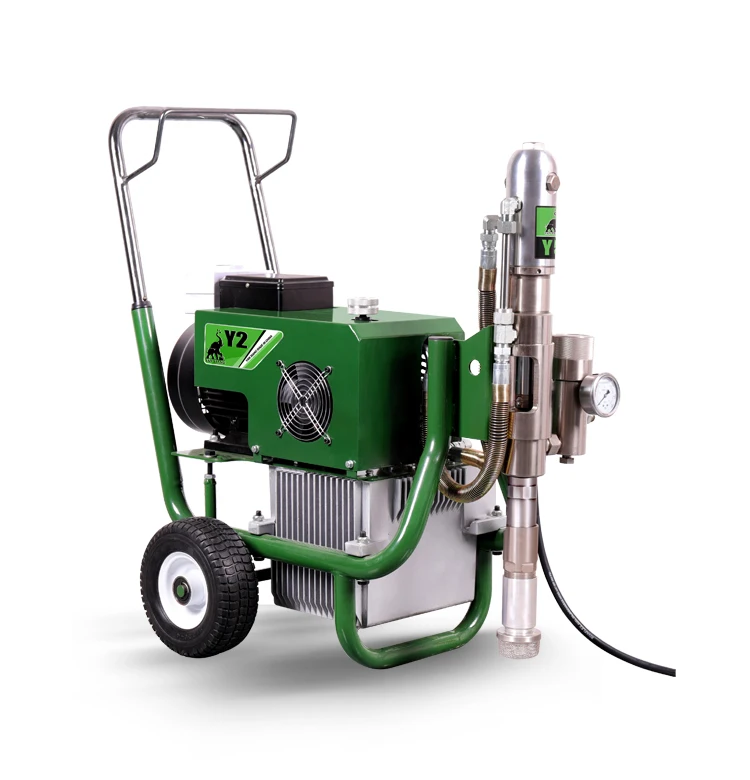 Y2 Electric Hydraulic Airless Paint Sprayers High Pressure Heavy Duty