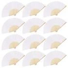 Paper Fan Fans Fan Bulk Wholesale Promotional Custom Logo Hand Held Paper Fan Plain Paper Hand Fans