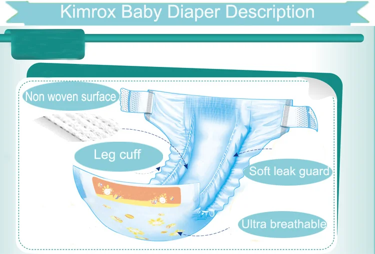 economical disposable anion cotton baby diaper napkin in all