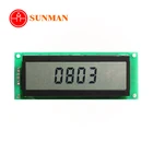 Cheap 8 digit rohs display panel module lcd with three lines serial interface