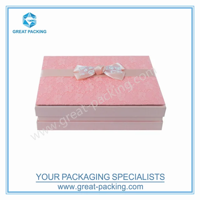 nice wedding dress storage paper box custom made printing prom