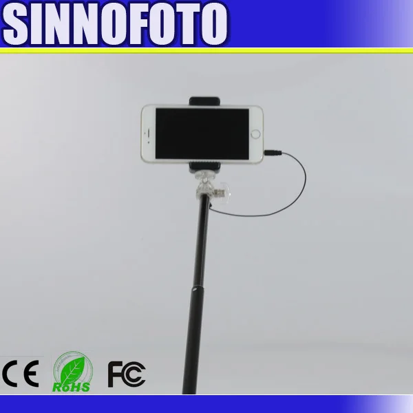 camera accessories Small selfie stick SINNOROTO aluminum new extendable selfie stick