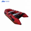 ME-270 300 330 PVC pontoon plywood floor inflatable fishing boats