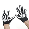 Cheap latex fearful bone Halloween party gloves