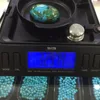 Turkey copper OVAL compressed turquoise cabs