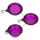 Wholesale Factory Silicone Collapsible Dog Bowl Foldable Pet Bowl