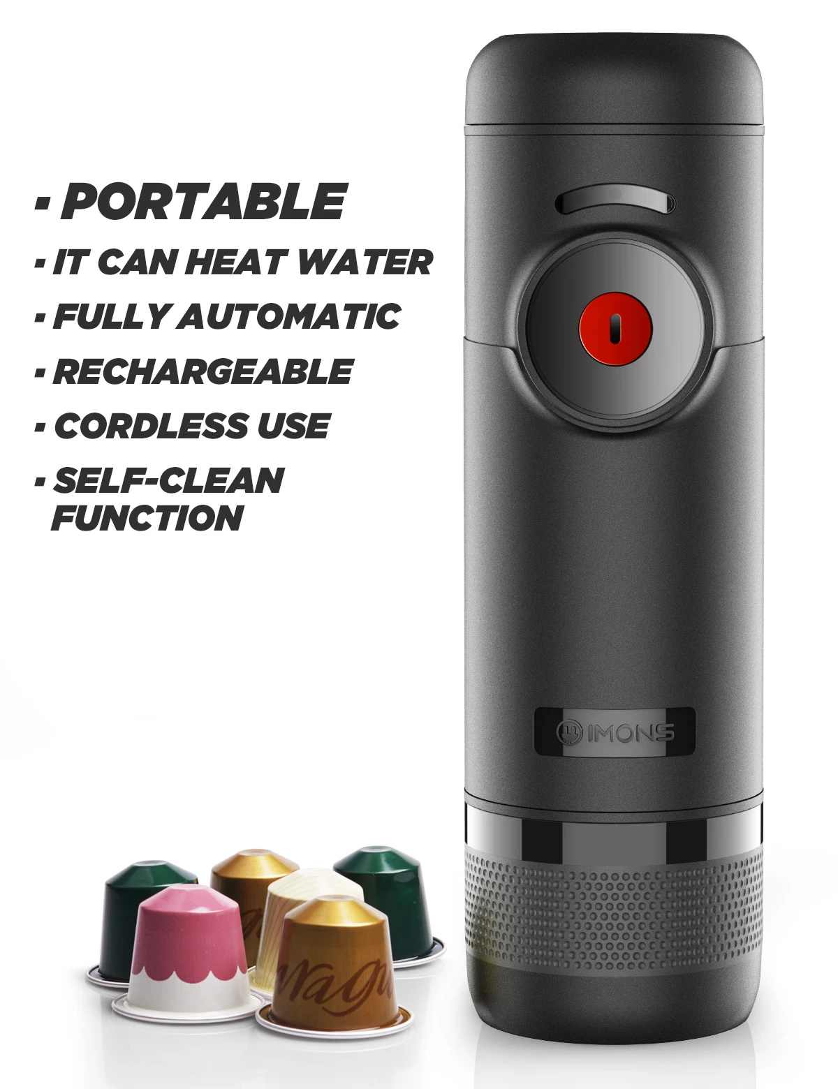 Can Heat Water Portable Coffee Machine Nespresso With High Quality