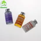 Hot selling transparent bottled natural organic hair shampoo brands