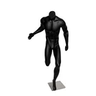 Weight 20 kg Height 163 cm Matte Black Sports male muscular mannequin