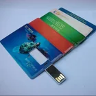 Custom logo waterproof visiting card usb pen drive 1GB-64GB