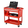 High Quality Tool Storage Mobile Tool Trolley Tool Cart with Two Shelves