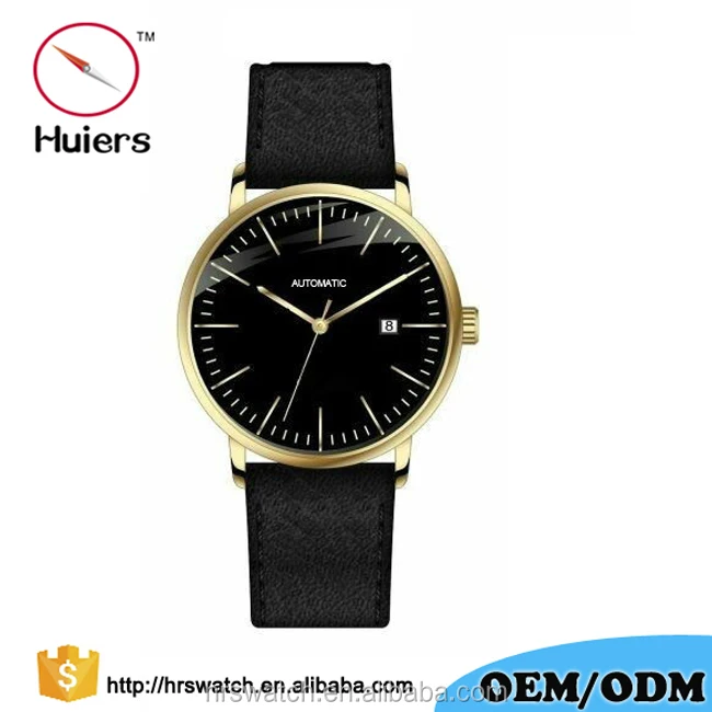 2017 huiers fashion classical mens classic watches japanese