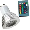 mini 30 degree ir 24 key remote control led lamp 4 mode change gu10 rgb led spot 12v