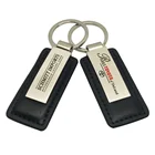 Wholesale Leather Keychain Custom Fashion Metal Car Keychain